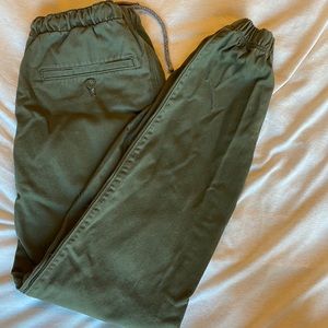 Freeworld olive joggers